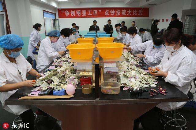 点钞比赛视频，技能展示还是竞技狂欢？